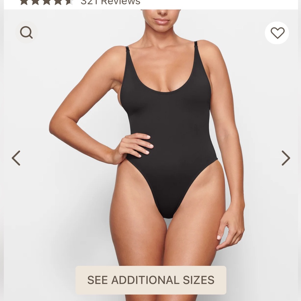 Skims Scoop Neck One Piece